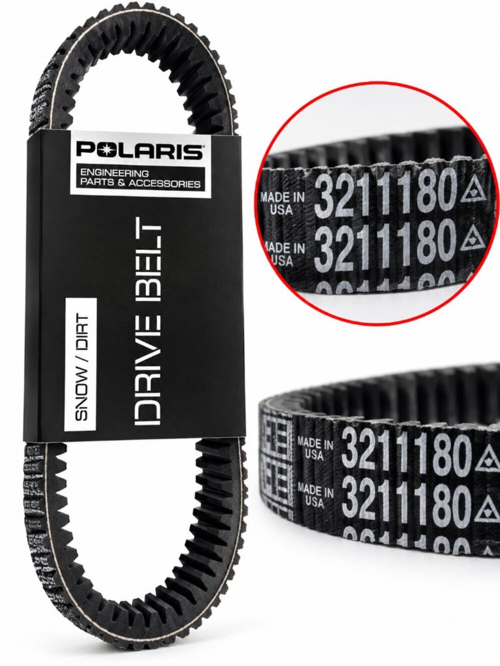 Polaris 3211180 Drive Belt Secondary Clutch 4 RZR 1000XP Genuine OEM